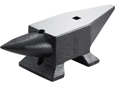 Vevor Anvil 22 lbs Blacksmith Steel with Round Horn and 2 Holes New