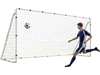 VEVOR Soccer Goal 12 x 6 FT Soccer Goal for Backyard with Iron Frame PE Net, Portable & Durable Set, High-Strength Net, Ground Stakes, Straps, for Youth & Adults Outdoor Backyard Practice Training