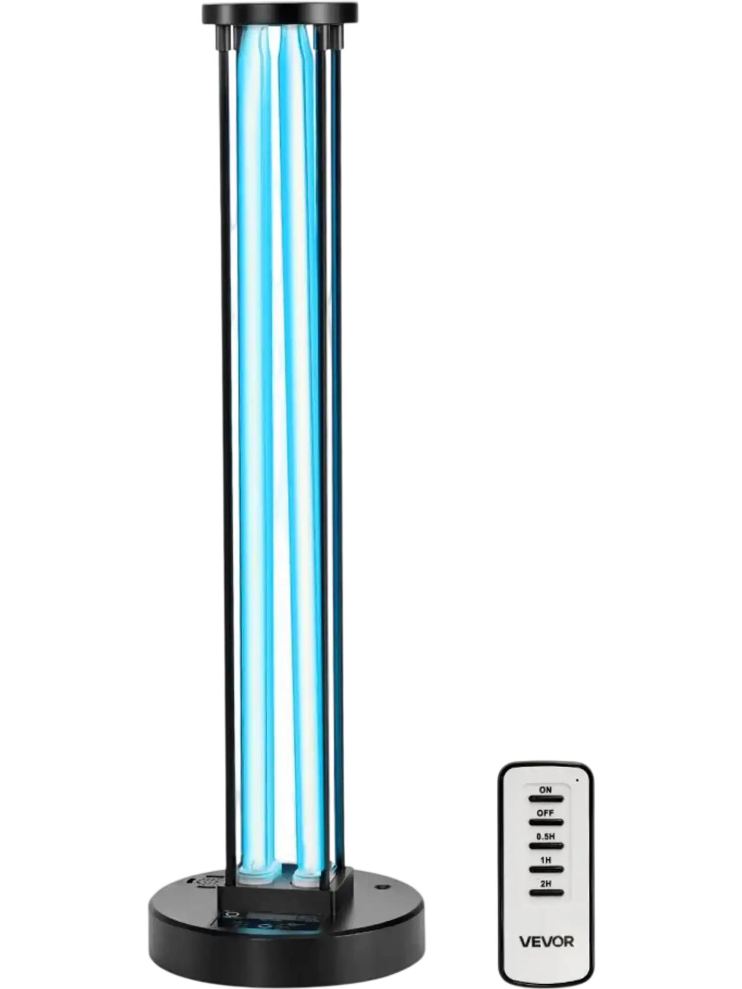 Vevor UV Light Sanitizer 110W Ozone Purifier Lamp with Remote Control New