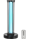 VEVOR UV Light, 36W Ultraviolet Lamp with Ozone Purifier, UVC Lamp with 30/60/120 Minutes 3-Gear Timer and Remote Control, for Room up to 400 sqft, UVO Lights for Living Room, Bedroom, Hotel, School