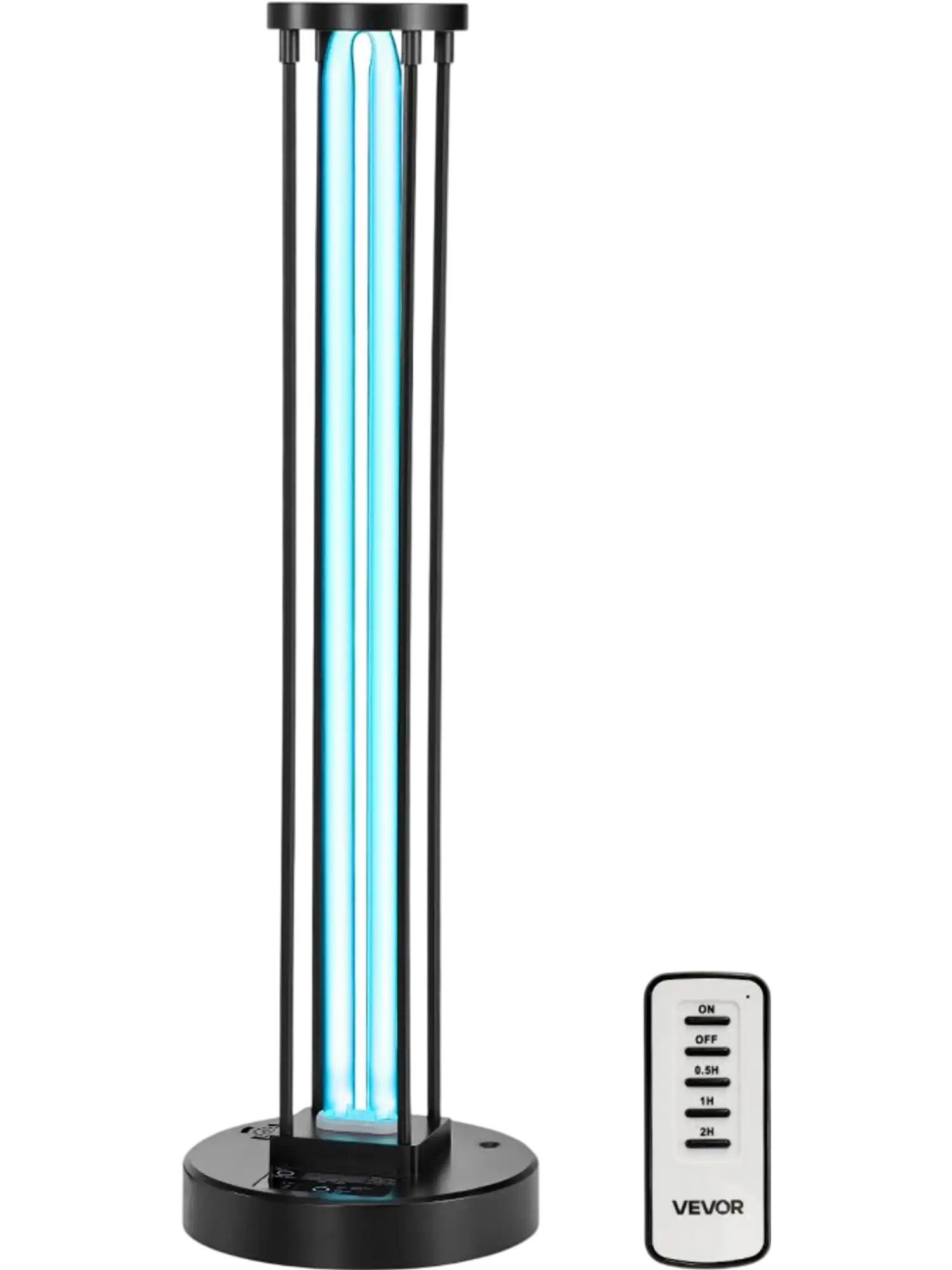 Vevor UV Light Lamp 55W Ozone Purifier with Remote Control Timer New