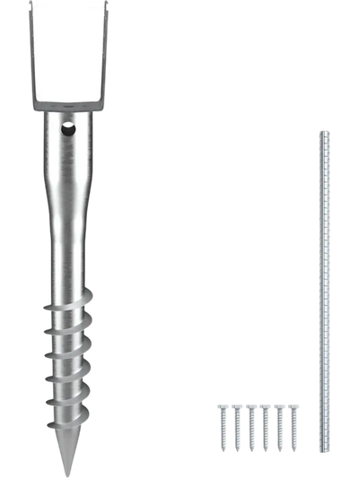 Vevor Fence Post Anchor No-Dig Ground Stake 3.94