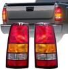 VEVOR Tail Light Assembly Compatible with 1999-2003 Chevy Silverado 1999-2006 GMC Sierra 1500 1500 HD 2500 2500 HD 3500, 2007 GMC Sierra Classic Driver & Passenger Side Taillights without Bulbs (2PCS)