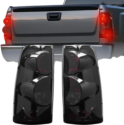 Vevor Tail Light Assembly Chevy Silverado 1500 2500 3500 GMC Sierra 1500 2500 HD 2-Piece Black New