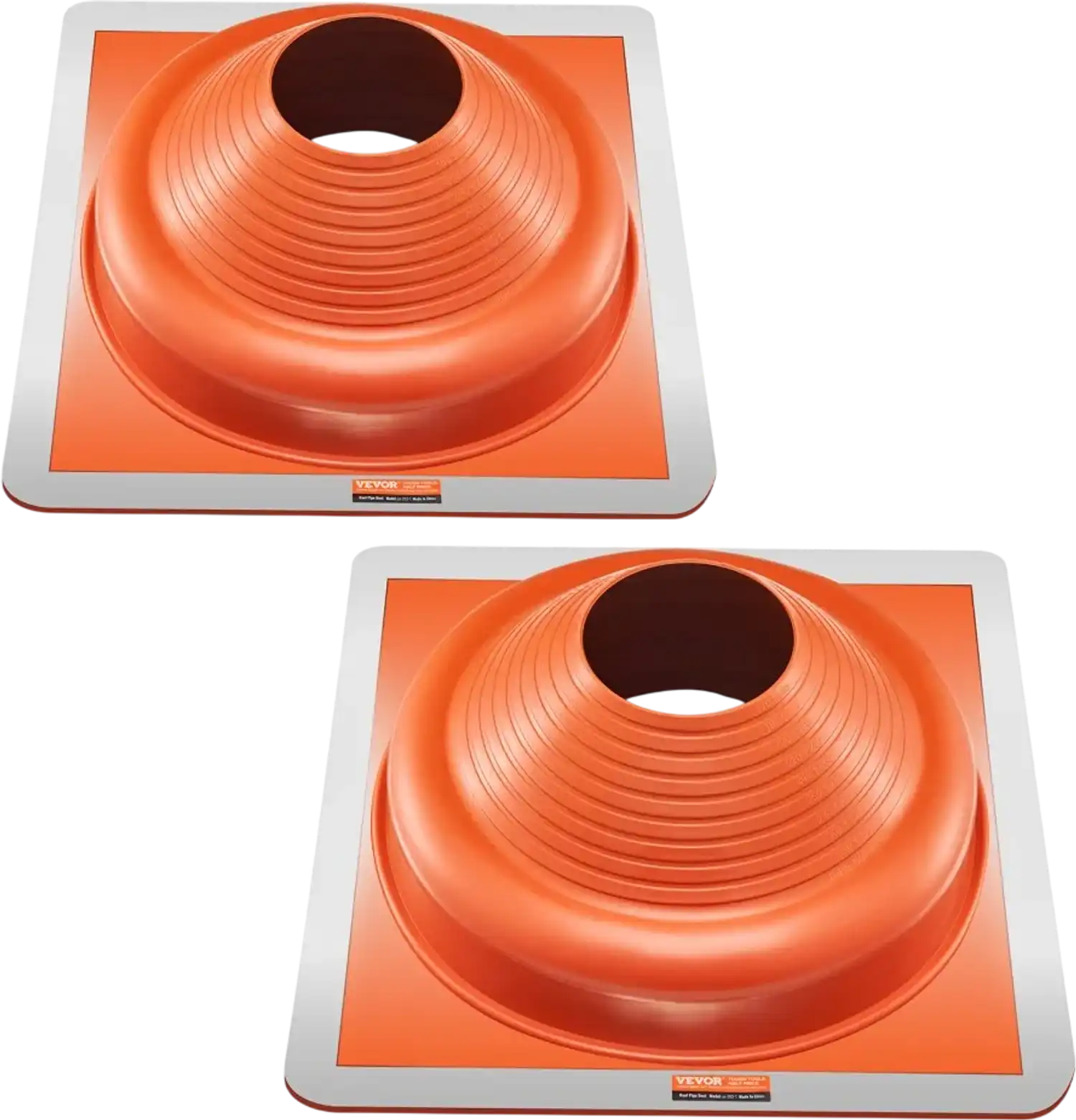 Vevor Roof Pipe Flashing Boots 2-Pc 6-3/4