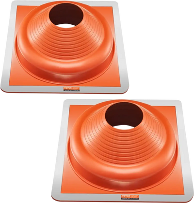 Vevor Roof Pipe Flashing Boots 2-Pc 6-3/4