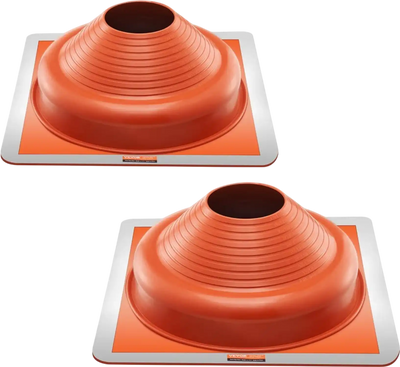 VEVOR 2 PCs Roof Pipe Flashing Boots, Fit Pipe OD 6-1/4