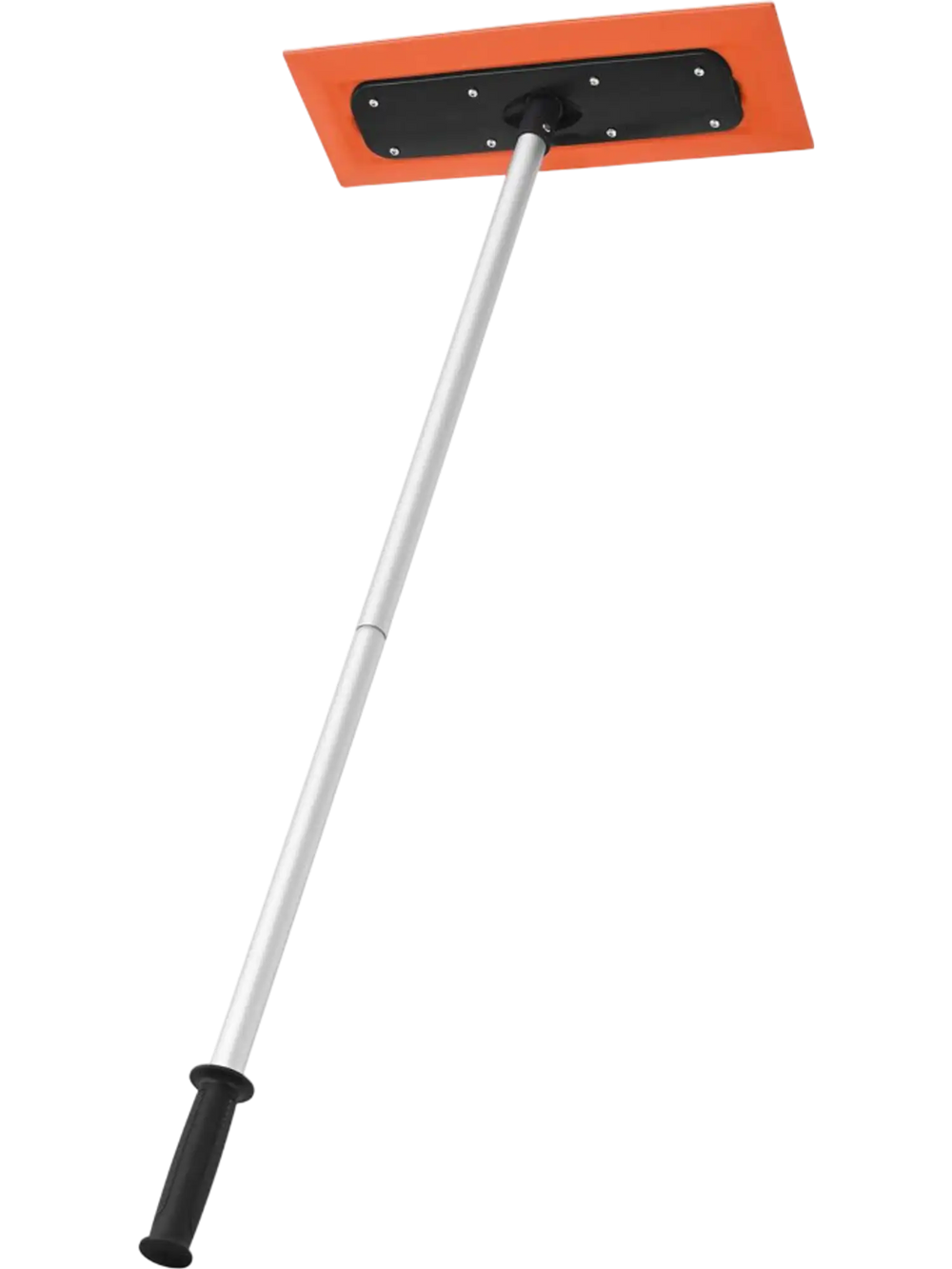 VEVOR Snow Roof Rake, 4ft Long Reach Car Roof Snow Scraper, 17.7 in Foam Blade for No Scratches, Non-Slip Handle, Lightweight Snows Removal Tool for Vehicle Garage Rooftop Leaves Debris Clearing