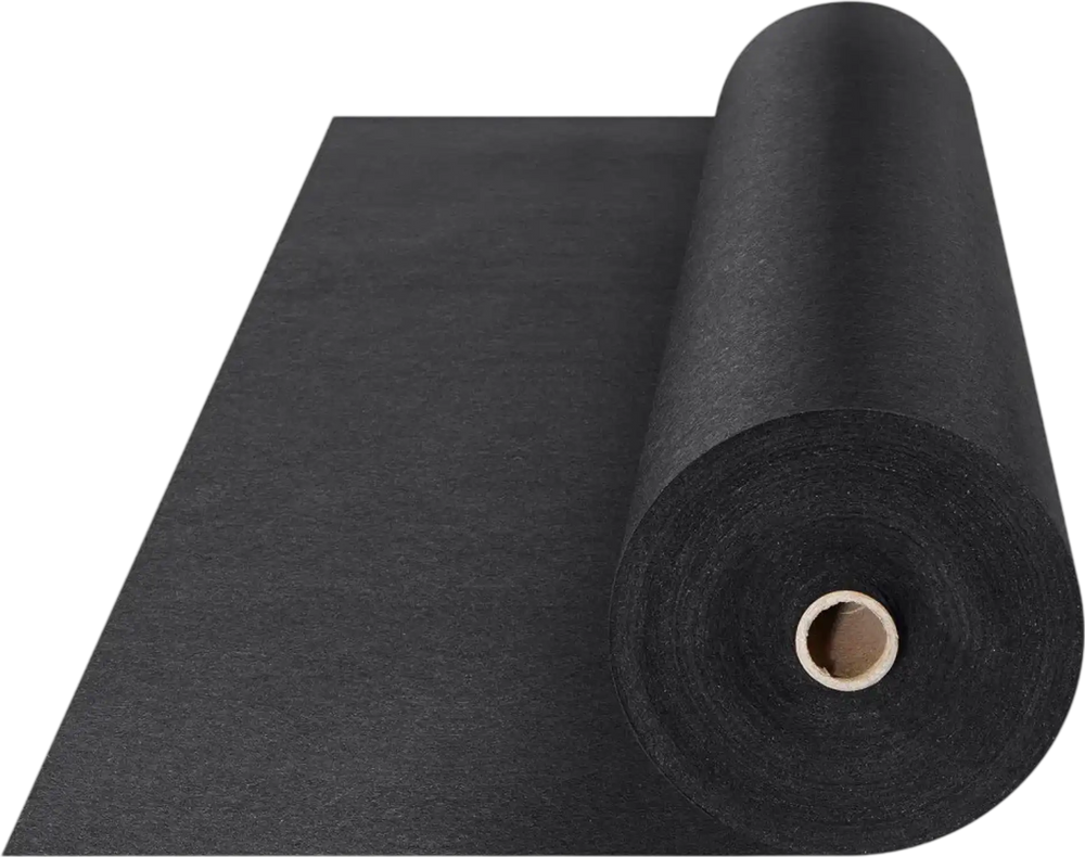 VEVOR Non Woven Geotextile Fabric Under Gravel, 4x100FT 8OZ Driveway Fabric Landscape Fabric, Heavy Duty Weed Barrier Fabric, Ground Cover Weed Control Fabric, French Drains Drainage Fabric, Black