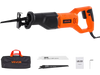 VEVOR Corded Reciprocating Saw, 120 Volt 6 Amp, 3000 SPM Variable Speed, 3/4 inch Stroke Length, Electric Reciprocating Saw with 8 Blades and Carrying Bag, for Wood, Metal, and Plastic Cutting