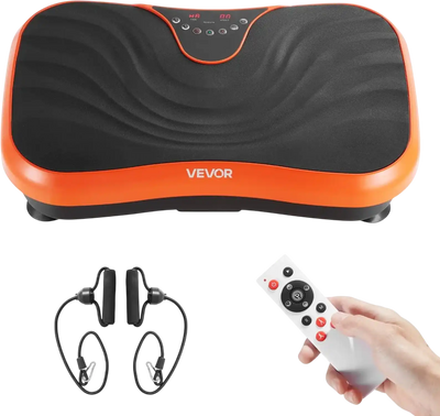 Vevor Vibration Plate Whole Body Shaker Fitness Platform Orange New