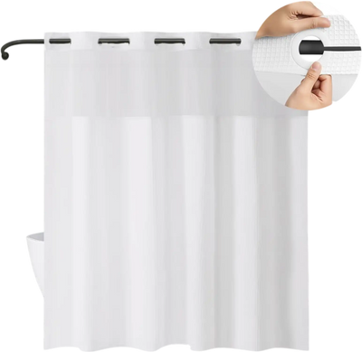 Vevor Shower Curtain No-Hook 74