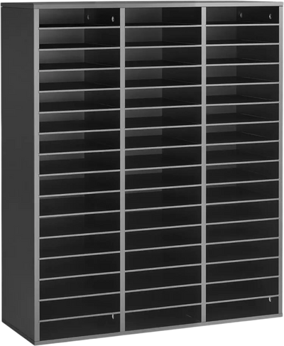 Vevor Literature Organizer 48-Compartment Wood Mailbox Sorter New