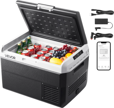 Vevor Car Refrigerator 42.3 QT with Adjustable Temperature DC 12/24V AC 100-240V New