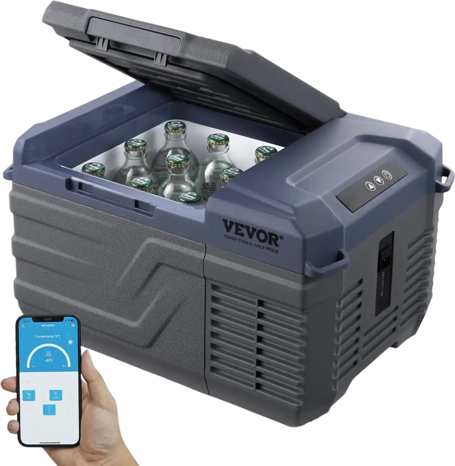 Vevor Car Refrigerator 9 L Single Zone Portable Freezer New