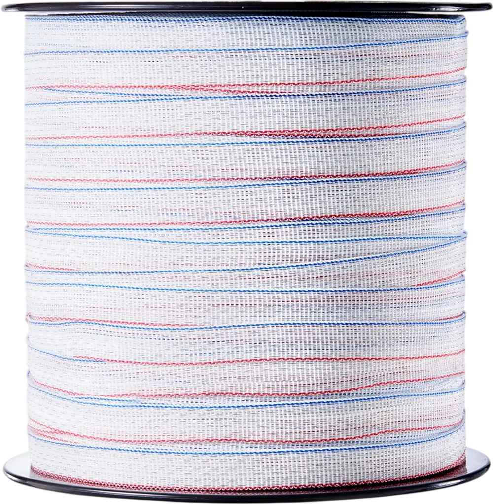 VEVOR Electric Fence Tape, 1640Ft 500M Polytape Fencing Hot Wire, 3/4" Width 6 Stainless Steel Strands for Reliable Conductivity, UV & Rust Resistance, Portable Polywire for Horse Cattle Livestock
