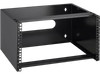 VEVOR 6U Wall Mount Network Rack, 14 in/355.6 mm Depth, 50 lbs/22.68 kg Max Weight Capacity Wall Mount Server Rack with Cage Nuts, 19"/482.6 mm for Shallow Server IT Equipment and Network Switches