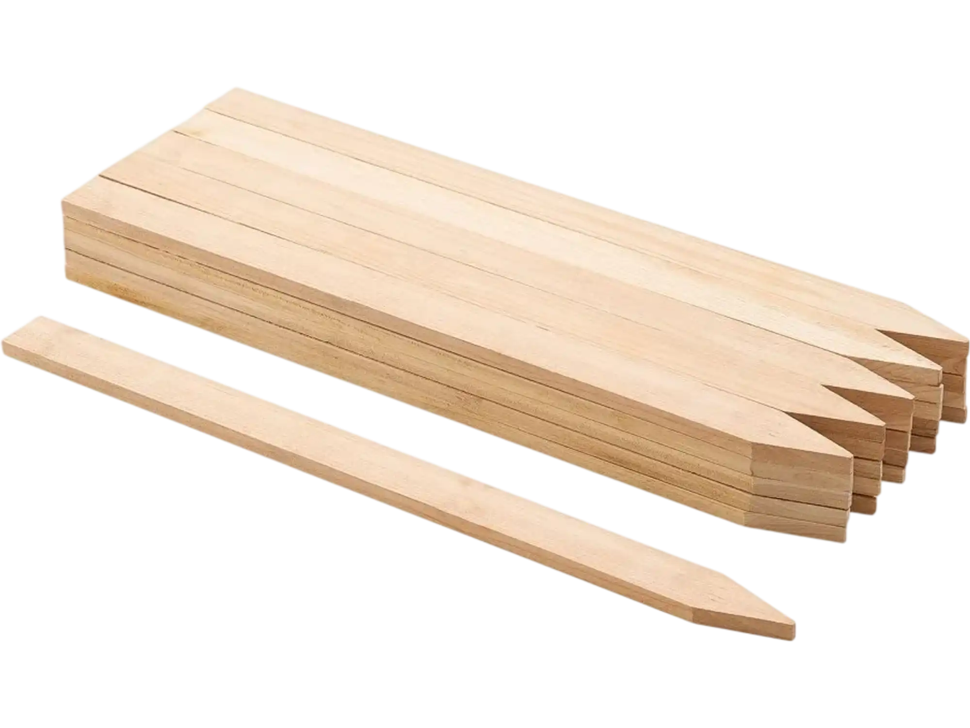 Vevor Garden Stakes Wooden Survey Grading Stakes 25 Pcs 24
