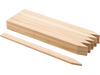 VEVOR Wooden Garden Stakes, 25 Pcs 24 x 0.5 x1.5 in Survey Grading Stakes, Garden Ground Stake with Sharp Point, Fir Wood Plant Support Stake, Sign Posts for Silt Fence Backyard Boundaries Baselines