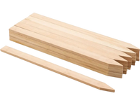 VEVOR Wooden Garden Stakes, 25 Pcs 24 x 0.5 x1.5 in Survey Grading Stakes, Garden Ground Stake with Sharp Point, Fir Wood Plant Support Stake, Sign Posts for Silt Fence Backyard Boundaries Baselines