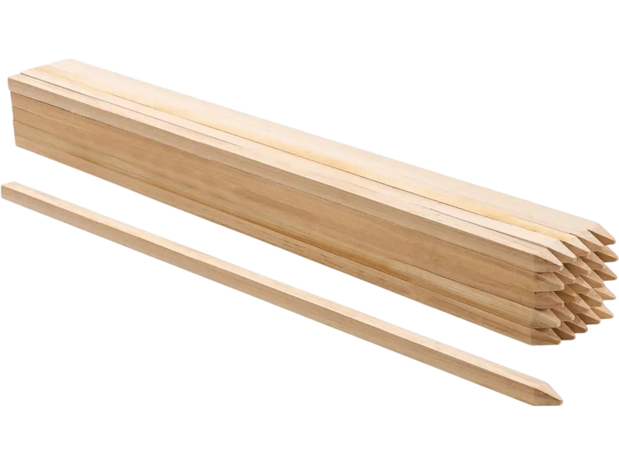 Vevor Garden Stakes Wooden Survey Grading Stakes 25 Pcs 36x0.75x0.75