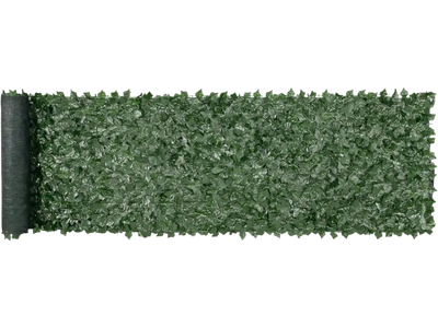 VEVOR Ivy Privacy Fence, 39 x 158in Artificial Green Wall Screen, Greenery Ivy Fence with Mesh Cloth Backing and Strengthened Joint, Faux Hedges Vine Leaf Decoration for Outdoor Garden, Yard, Balcony
