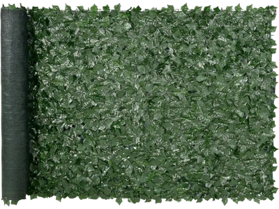 VEVOR Privacy Ivy Fence, 59 x 118in Artificial Green Wall Screen, Greenery Ivy Fence with Mesh Cloth Backing and Strengthened Joint, Faux Hedges Vine Leaf Decoration for Outdoor Garden, Yard, Balcony