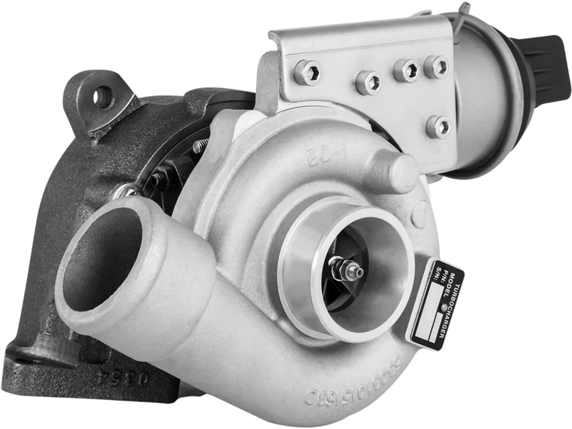 Vevor Turbocharger BV43 K03 Engine Turbocharger for Great Wall Hover 2.0T H5 4D20 2.0L New