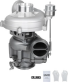 VEVOR Complete Turbo Turbocharger Kit with Wastegate Actuator, Compatible with Ford V8 7.3L Excursion 2000-2003, F-250 F-350 F-450 F-550 Super Duty 1999-2003, Replace# 1831383C92, 1831383C93