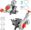 VEVOR Left & Right Twin Turbocharger with Wastegate Actuator, Compatible with 2009-2015 Ford Flex Explorer Sport Taurus SHO 3.5L, 2010-2019 Lincoln MKS MKT 3.5L, Replace# 790317-5006, 790317-0001