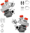VEVOR Left & Right Twin Turbocharger with Wastegate Actuator, Compatible with 2013-2016 Ford F150 F-150 V6 3.5L, 2015-2016 Expedition 3.5L, 2015-2016 Ford Transit 150 250 350 3.5L V6 Ecoboost