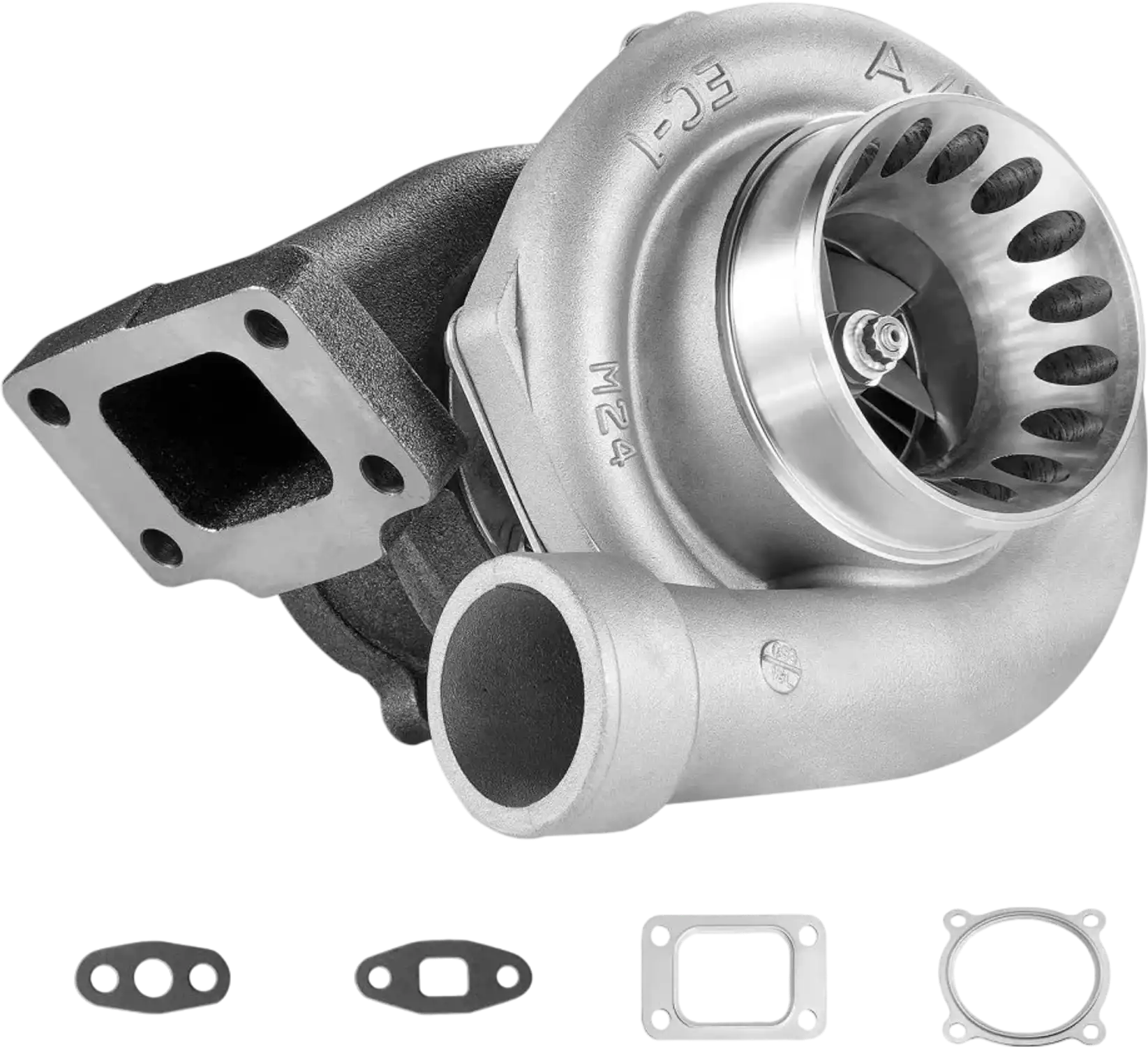 Vevor Turbocharger Turbo Turbocharger with Gasket Kit for 2.5L-6.0L Engines New