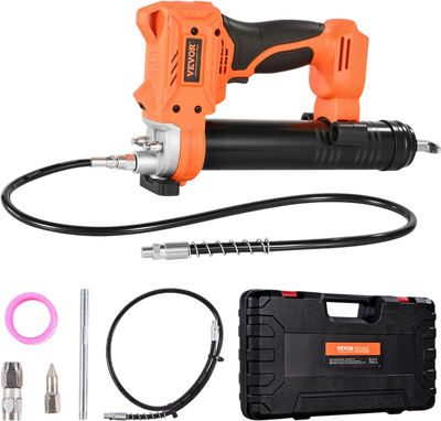 Vevor Grease Gun Cordless 8000 PSI Battery Operated with LED Light & 35.4