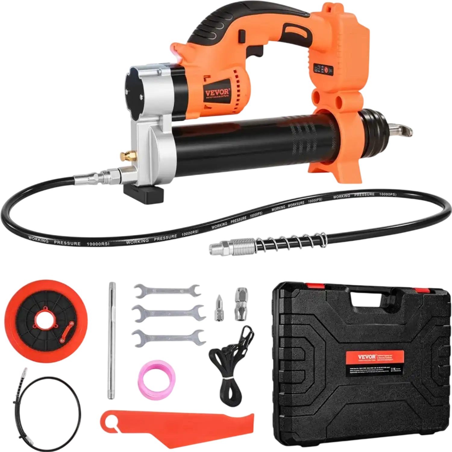 Vevor Grease Gun Cordless 8000 PSI 20V Electric Tool Only New