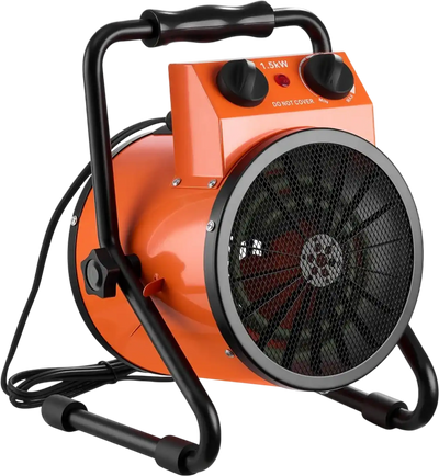 Vevor Greenhouse Heater 1500W Electric Space Heater with Fan New