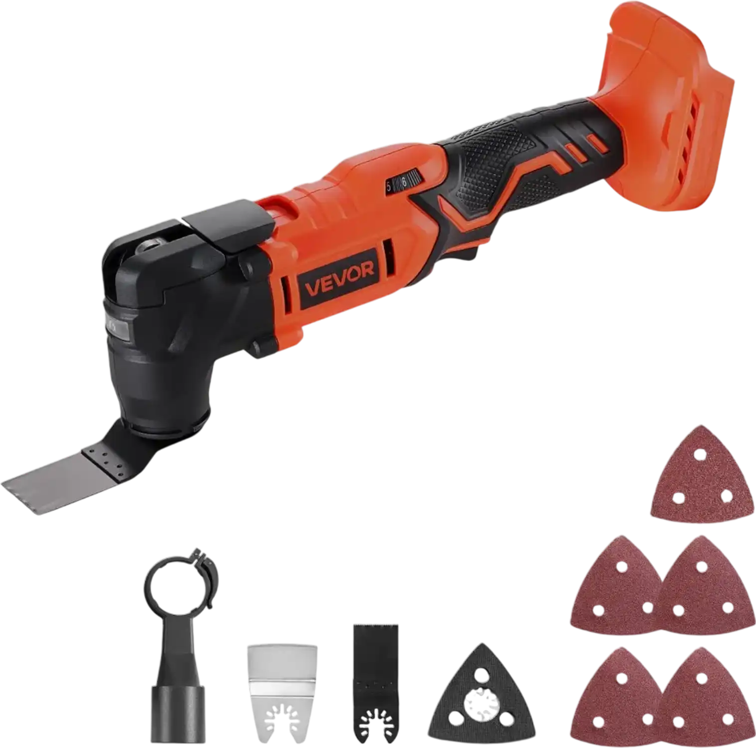 Vevor Oscillating Tool Cordless 20V Multi Tool with 6 Variable Speeds New