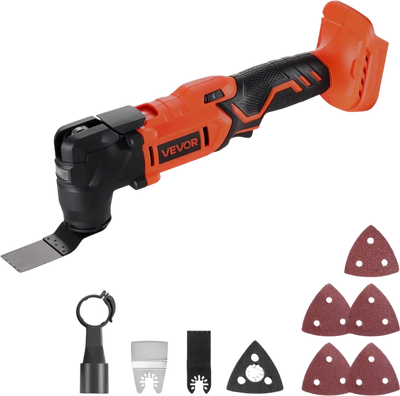 Vevor Oscillating Tool Cordless 20V Multi Tool with 6 Variable Speeds New