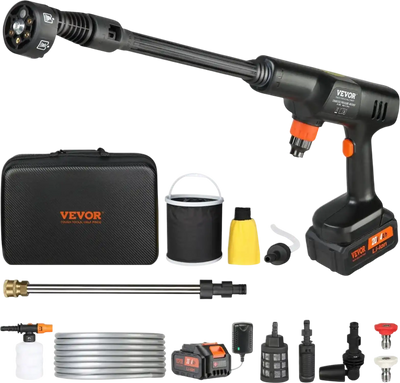 Vevor Pressure Washer Cordless 652 PSI 1.0 GPM Portable Power Cleaner New