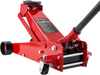 VEVOR Low Profile Floor Jack, 3 Ton (6614 lbs) Capacity, Steel Racing Floor Jack with Single Piston Quick Lift Pump, Hydraulic Trolley Car Lift for Sports Cars, SUVs, Pickups, Lifting Range 5.1"-19.7"