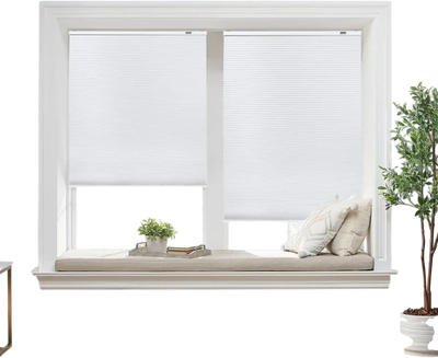 Vevor Cellular Shades Cordless Blackout Honeycomb Window Blinds 35