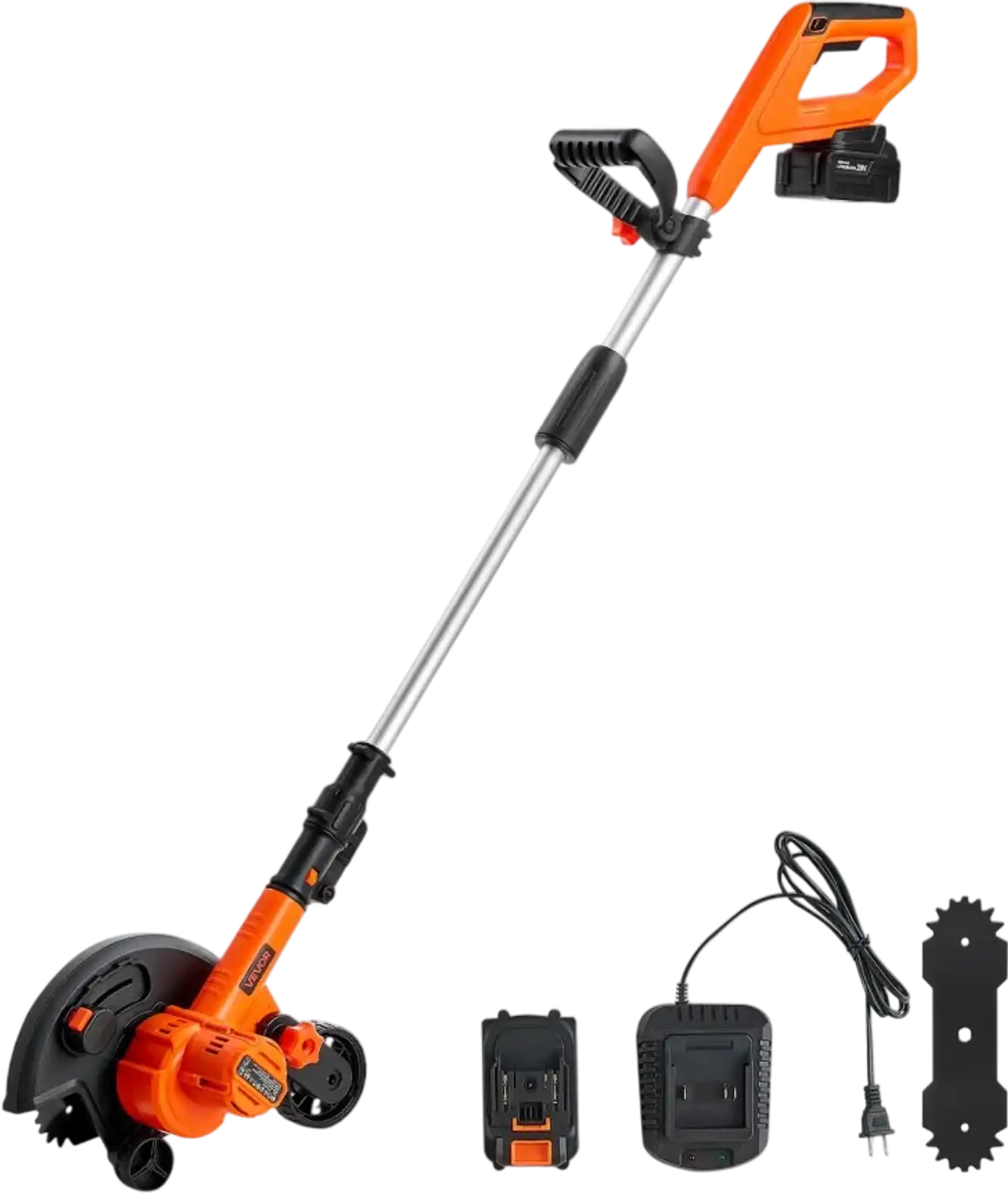 Vevor Lawn Edger Cordless Battery Powered 8.8