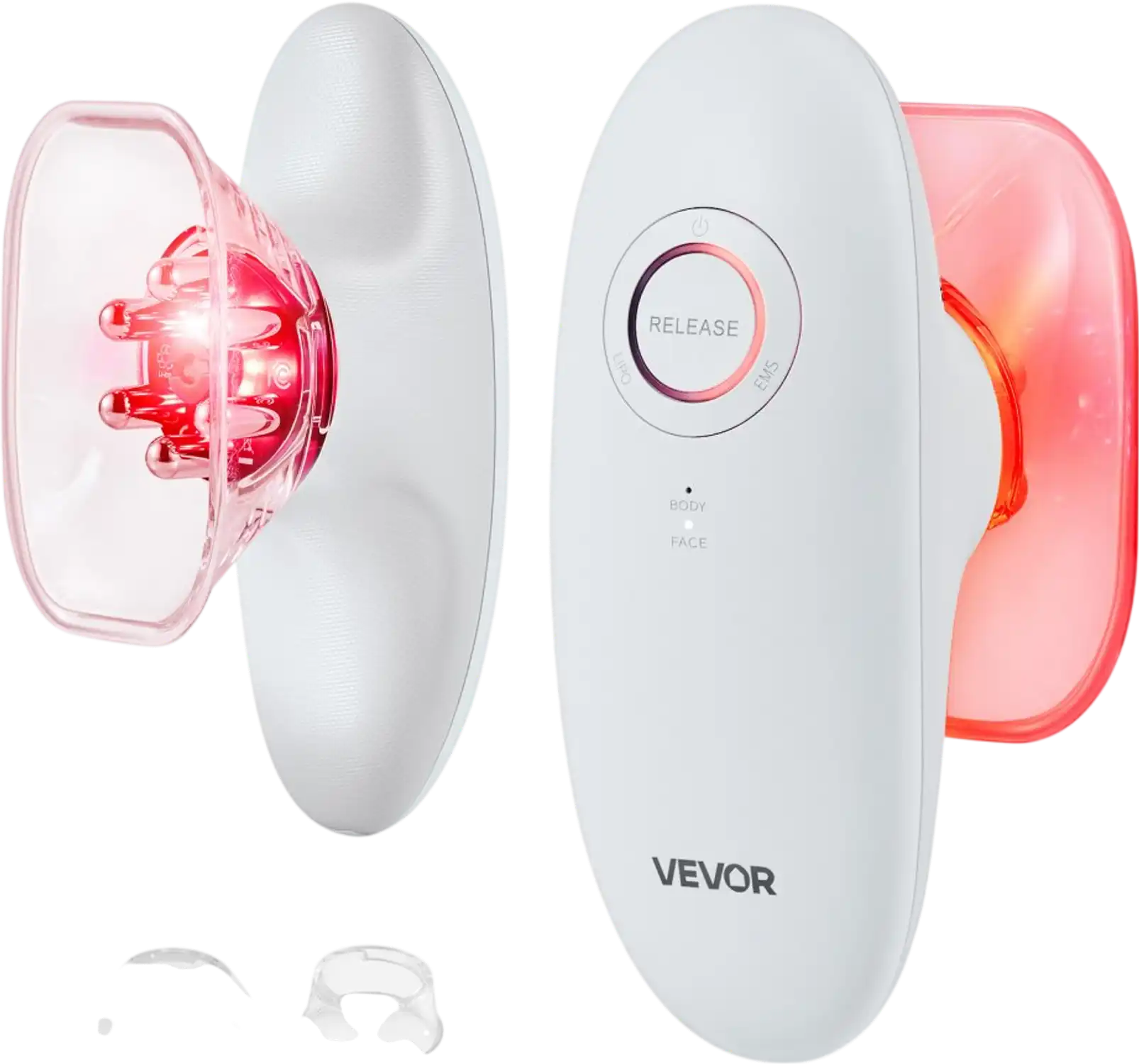 Vevor Body Sculpting Machine 3-in-1 Electric Cellulite Massager with Red Light Therapy New