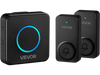 VEVOR Wireless Doorbell Kit, IP54 Waterproof Door Chime Ranges up to 1000 ft, 5 Adjustable Volumes, 48 Ringtones, Easy Installation, Wireless Doorbell Ideal for Home, Doorway, Classroom, Office, Black