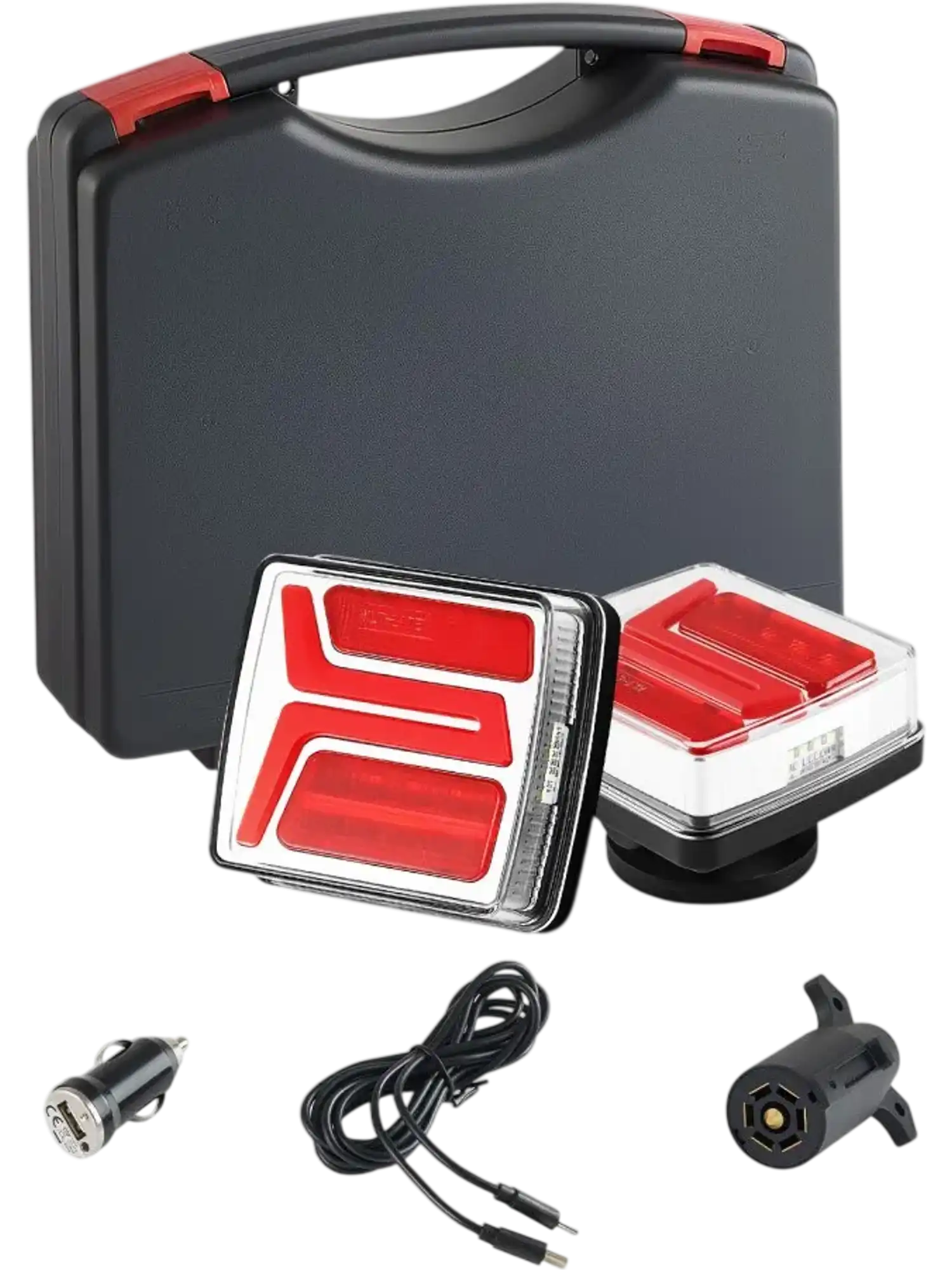 Vevor Trailer Lights Wireless Magnetic LED Tail Light Kit New