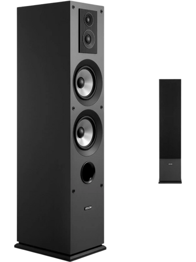 Vevor Floorstanding Speaker 3-Way 145W Tower Home Audio Single New