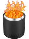 VEVOR Smokeless Fire Pit Stove Bonfire, H: 15.4 in x Dia: 15.7 in ,Wood Burning Fireplaces with Removable Ash Pan, SUS430 Stainless Steel Inner Portable Outdoor Firepit,for Outdoor Patio Camping
