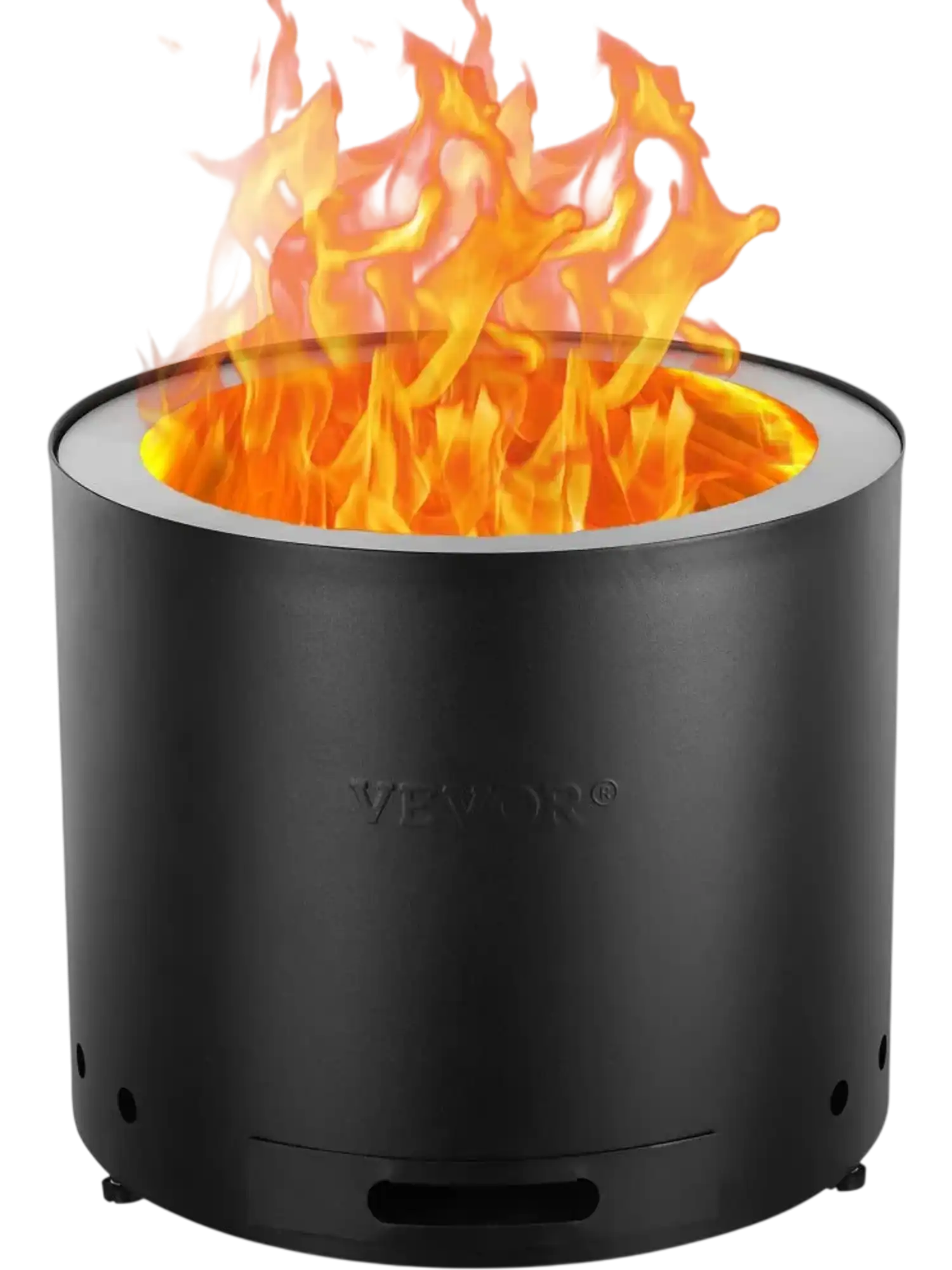 Vevor Fire Pit Smokeless Wood-Burning Bonfire 19.3