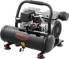 VEVOR Air Compressor, 1 Gallon Steel Tank, 1HP 1.5 CFM 90PSI Oil Free Air Compressor & Max. 120PSI Pressure, 78dB Ultra Quiet Portable Compressor, for Auto Repair, Tire Inflation, Spray Painting