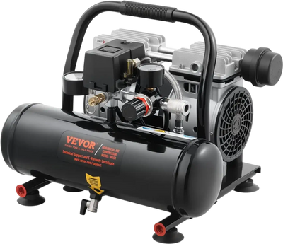 Vevor Air Compressor 1 Gallon 1 HP Oil-Free Portable 120 PSI New