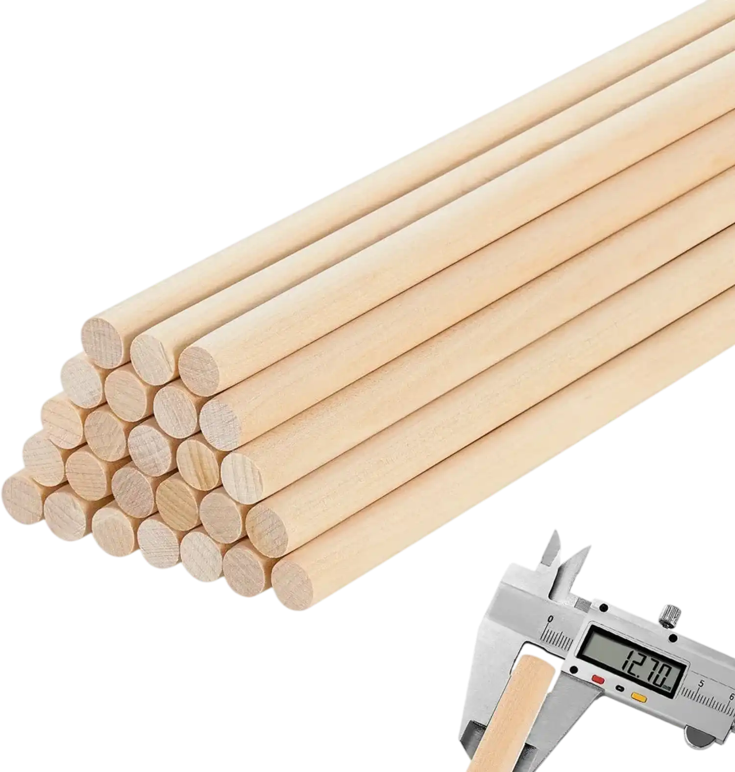 Vevor Wooden Dowel Rods 1/2